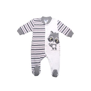 Βρεφικό Βαμβακερό Φορμάκι Αλεπουδάκι Χειμερινό Pretty Baby