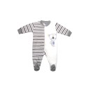 Βρεφικό Βαμβακερό Φορμάκι Αρκουδάκι Χειμερινό Pretty Baby