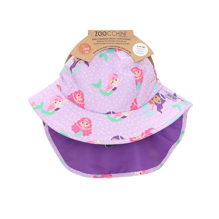 Cape Sunhat UPF50 Γοργόνα Zoocchini Cape Sunhat UPF50 Γοργόνα Zoocchini