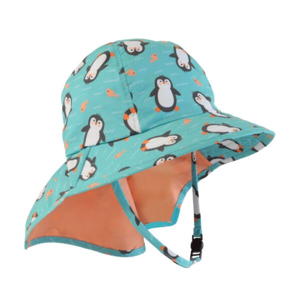 Cape Sunhat UPF50 Penguin Zoocchini