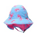 Cape Sunhat UPF50 Ροζ Καρχαρίας Zoocchini Cape Sunhat UPF50 Ροζ Καρχαρίας Zoocchini
