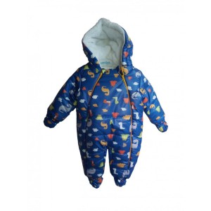 Φόρμα Εξόδου Μπλε Δεινοσαυράκια Budde 7217 Φόρμα Εξόδου Μπλε Δεινοσαυράκια Budde 7217