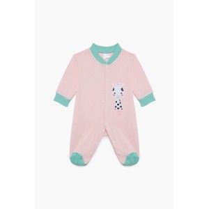 Φορμάκι Χειμερινό Μακρύ Μανίκι Giraffe Βαμβακερό 100% Pretty Baby