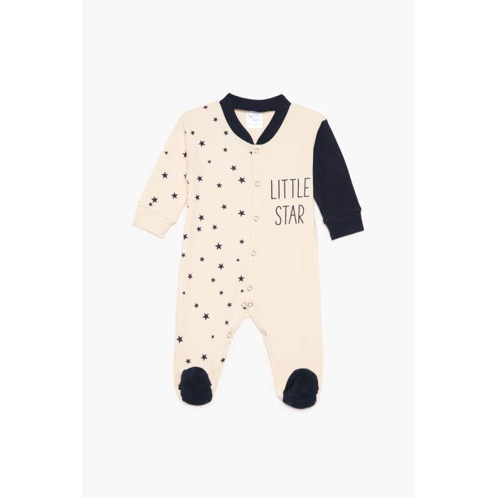 Φορμάκι Χειμερινό Μακρύ Μανίκι Little Star Βαμβακερό 100% Pretty Baby