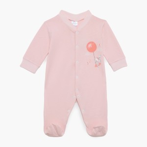 Φορμάκι Χειμερινό Μακρύ Μανίκι Μπαλόνι Βαμβακερό 100% Pretty Baby