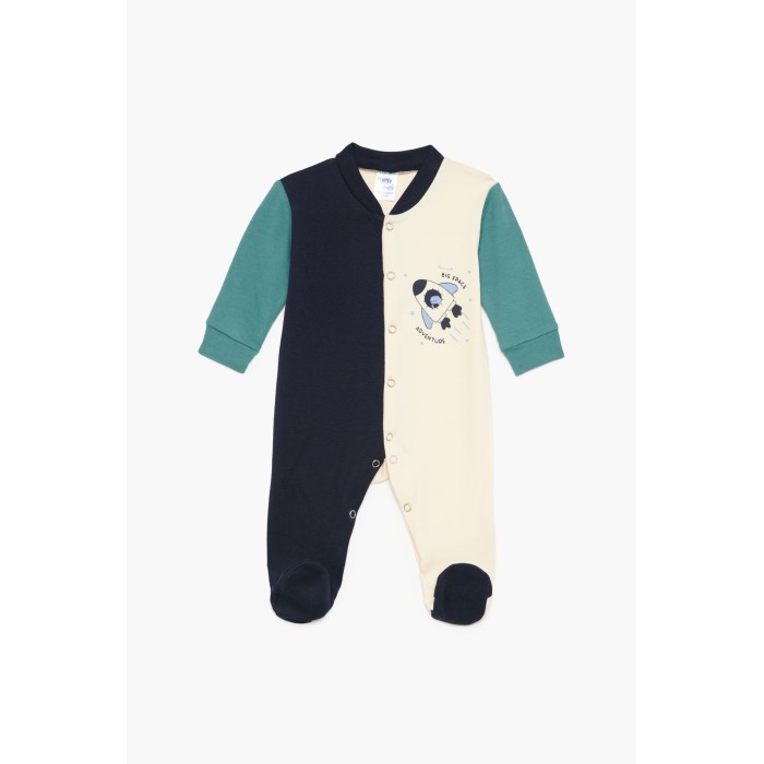 Φορμάκι Χειμερινό Μακρύ Μανίκι Space Βαμβακερό 100% Pretty Baby