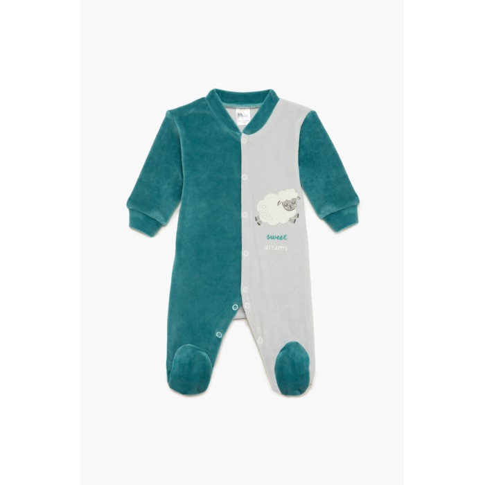 Φορμάκι Χειμερινό Βελούδο Μακρύ Μανίκι Προβατάκι Pretty Baby