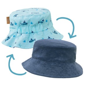 Fresk: Καπέλο Bucket Διπλής Όψης Με UVA-UVB Προστασία Submarine