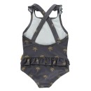 Fresk Ολόσωμο μαγιό με προστασία UV50 Palmtree Steel Gray