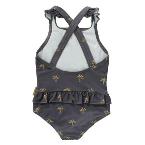 Fresk Ολόσωμο μαγιό με προστασία UV50 Palmtree Steel Gray