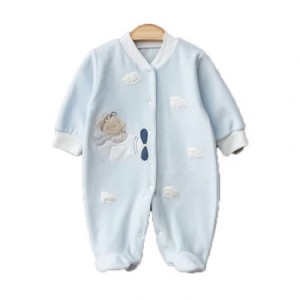 Gaye Βρεφικό Φορμάκι Βελουτέ Σιελ Gaye Βρεφικό Φορμάκι Βελουτέ Σιελ