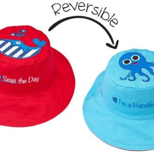 Καπέλο Διπλής Όψης UPF 50+ Φάλαινα FlapJackKids