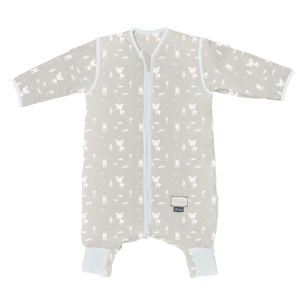 Nuvita Χειμερινός Yπνόσακος Mε Μανίκια Και Πτυσσόμενη Αντιολισθητική Kάλτσα 2.5 tog 90200 Dreams Beige