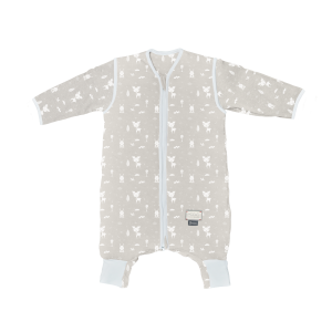 Nuvita Χειμερινός Yπνόσακος Mε Μανίκια Και Πτυσσόμενη Αντιολισθητική Kάλτσα 2.5 tog 90200 Dreams Beige