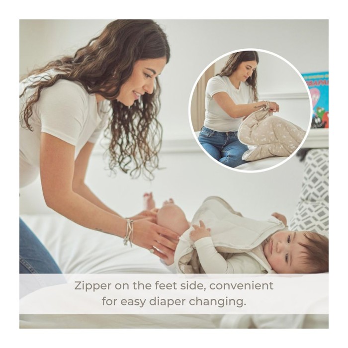 Nuvita Υπνόσακος Χειμωνιάτικος Με Αποσπώμενα Μανίκια 2.5 tog 90100 Beige