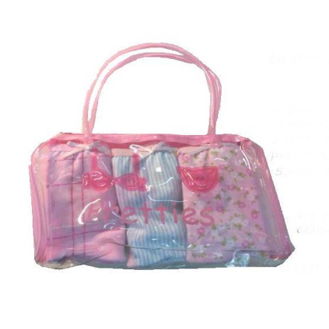 Παιδικά κυλοτάκια σετ 3 τμχ σε διαφορετικά σχέδια - Pretties