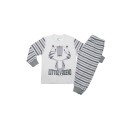 Πυτζαμάκι Βαμβακερό Little Friend Χειμερινό Pretty Baby