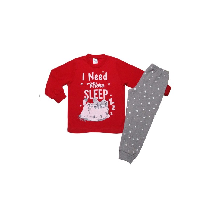 Πυτζαμάκι Βαμβακερό More Sleep Pretty Baby