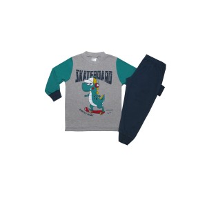 Πυτζαμάκι Βαμβακερό SkateBoard Χειμερινό Pretty Baby Πυτζαμάκι Βαμβακερό SkateBoard Χειμερινό Pretty Baby