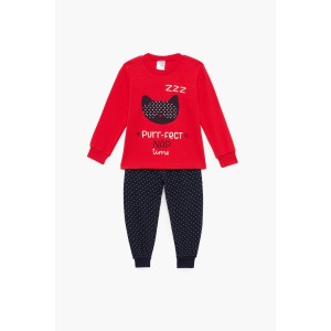 Pretty Baby Παιδική Πιτζάμα Χειμωνιάτικη Βαμβακερή Nap Time Pretty Baby Παιδική Πιτζάμα Χειμωνιάτικη Βαμβακερή Nap Time
