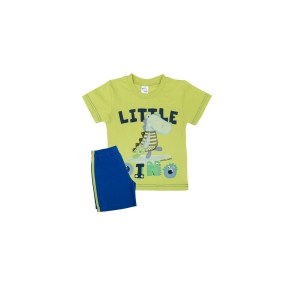 Πυτζαμάκι Καλοκαιρινό Dino Pretty Baby Πυτζαμάκι Καλοκαιρινό Dino Pretty Baby