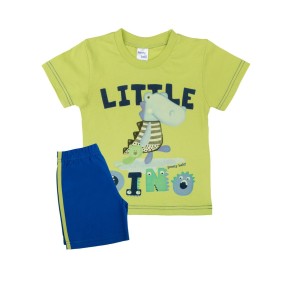 Πυτζαμάκι Καλοκαιρινό Dino Pretty Baby