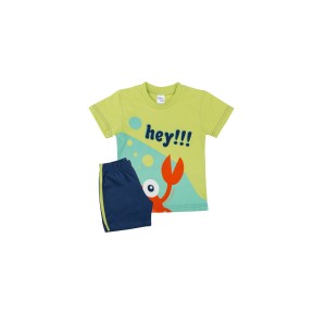 Πυτζαμάκι Καλοκαιρινό Hey Pretty Baby Πυτζαμάκι Καλοκαιρινό Hey Pretty Baby