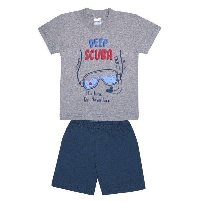 Πυτζαμάκι Καλοκαιρινό Scuba Pretty Baby
