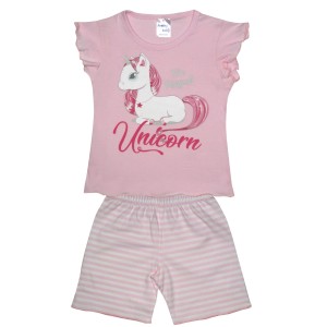 Πυτζαμάκι Καλοκαιρινό Unicorn Pretty Baby Πυτζαμάκι Καλοκαιρινό Unicorn Pretty Baby