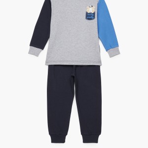 Pretty Baby Πυζάμα βρεφική - παιδική χειμερινή με τύπωμα Τσέπη Pretty Baby Πυζάμα βρεφική - παιδική χειμερινή με τύπωμα Τσέπη