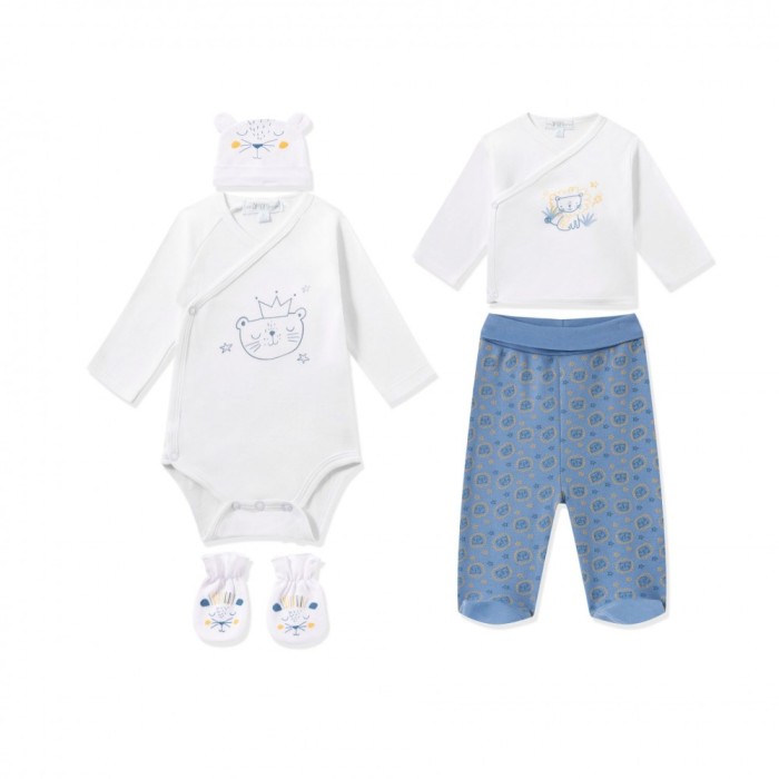 Σετ Βρεφικών Ρούχων 5τμχ Amomi