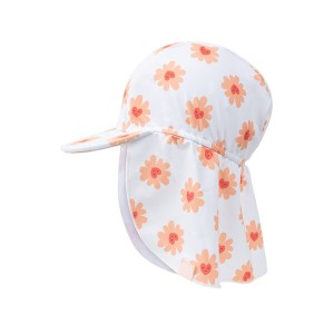 Swim Essentials Καπέλο Τύπου Λεγεωνάριου Με Προστασία UPF50+ "Flower Hearts"