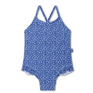Swim Essentials Ολόσωμο Μαγιό Με Προστασία UPF50+ Blue Leopard