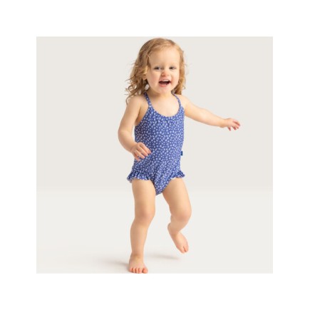 Swim Essentials Ολόσωμο Μαγιό Με Προστασία UPF50+ Blue Leopard