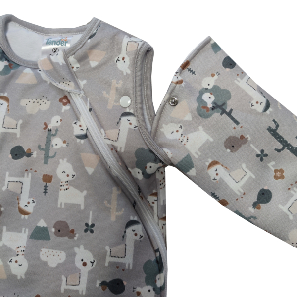 Tender Υπνόσακος Χειμωνιάτικος Flex 2.5 Tog Llama – Γκρι