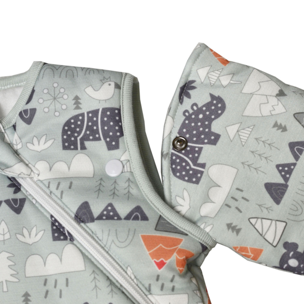 Tender Υπνόσακος Χειμωνιάτικος Flex 2.5Tog Woodland – Μέντα