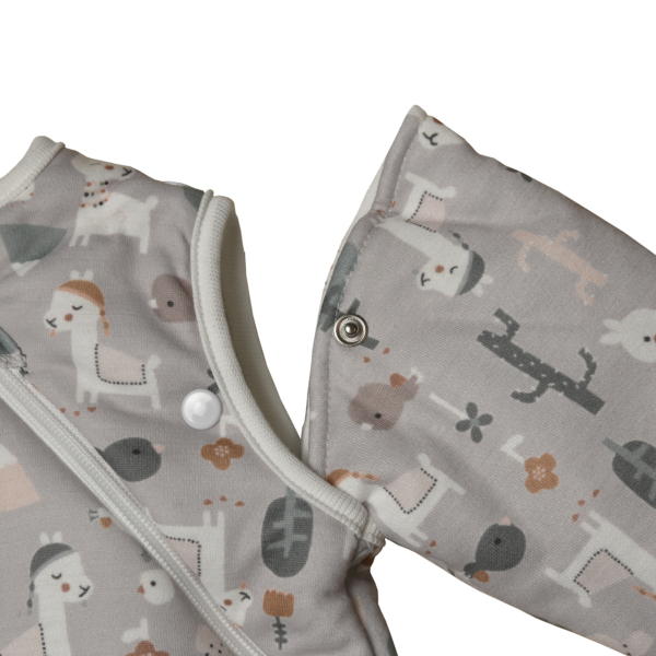 Tender Υπνόσακος Χειμωνιάτικος Marble 2.5 Tog Llama Γκρι