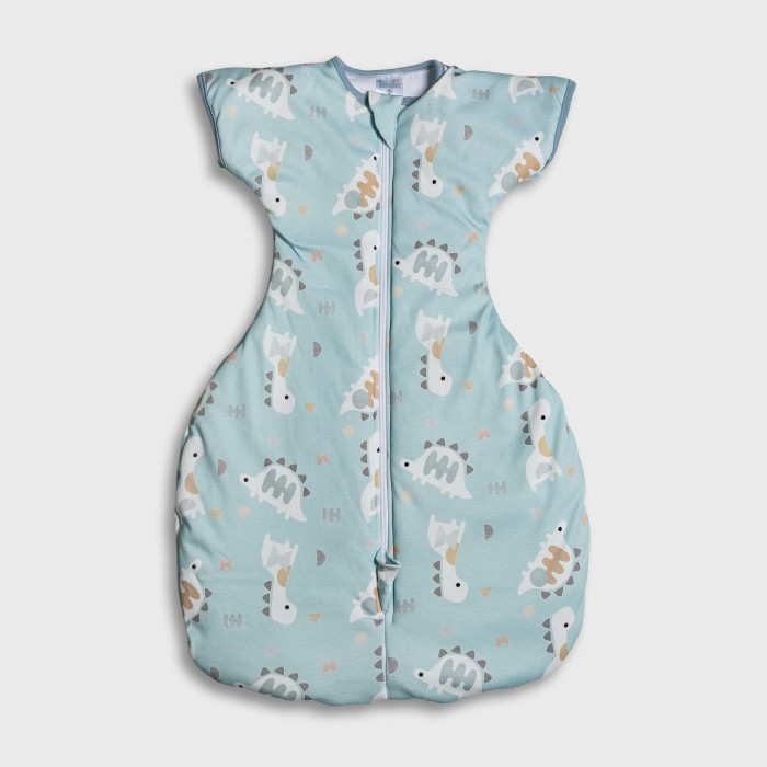 Tender Υπνόσακος Φθινόπωρο-Άνοιξη Swaddle Arms Up Transition Dino Σιελ 1.0 Tog Tender Υπνόσακος Φθινόπωρο-Άνοιξη Swaddle Arms Up Transition Dino Σιελ 1.0 Tog
