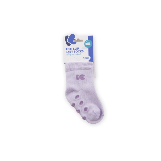 Βαμβακερά Καλτσάκια Anti-Slip Purple Kikka Boo Βαμβακερά Καλτσάκια Anti-Slip Purple Kikka Boo