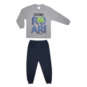 Βαμβακερή Πυζάμα Χειμερινή Με Τύπωμα Born to Roar Pretty Baby Βαμβακερή Πυζάμα Χειμερινή Με Τύπωμα Born to Roar Pretty Baby