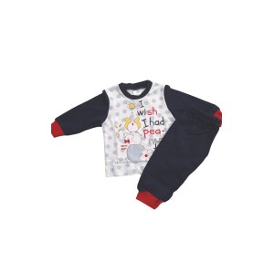 Βαμβακερή Πυζάμα Χειμερινή Με Τύπωμα Wish Pretty Baby Βαμβακερή Πυζάμα Χειμερινή Με Τύπωμα Wish Pretty Baby