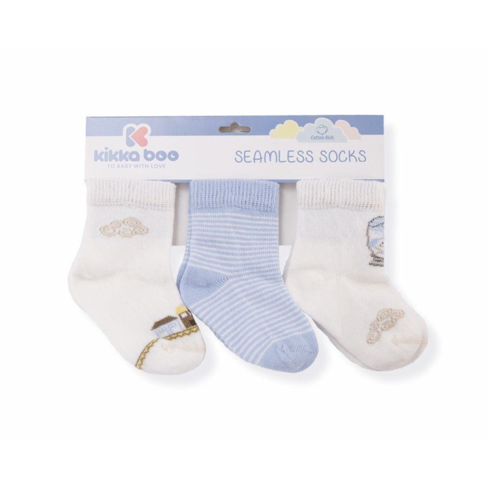 Βρεφικά Καλτσάκια Puppy on Balloon Μπλε Kikka Boo