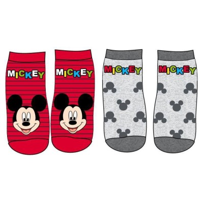 Βρεφικά Καλτσάκια Mickey Mouse σετ 2 τμχ σε διαφορετικά σχέδια-Disney Baby