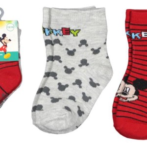 Βρεφικά Καλτσάκια Mickey Mouse σετ 2 τμχ σε διαφορετικά σχέδια-Disney Baby Βρεφικά Καλτσάκια Mickey Mouse σετ 2 τμχ σε διαφορετικά σχέδια-Disney Baby