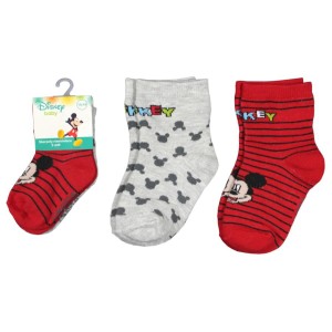 Βρεφικά Καλτσάκια Mickey Mouse σετ 2 τμχ σε διαφορετικά σχέδια-Disney Baby Βρεφικά Καλτσάκια Mickey Mouse σετ 2 τμχ σε διαφορετικά σχέδια-Disney Baby