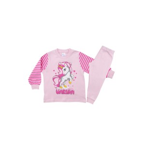 Βρεφική Πυζάμα βαμβακερή για Κορίτσι Unicorn Pretty baby Βρεφική Πυζάμα βαμβακερή για Κορίτσι Unicorn Pretty baby
