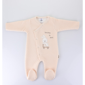 Βρεφικό Φορμάκι Εκρού Bebelinna Βρεφικό Φορμάκι Εκρού Bebelinna