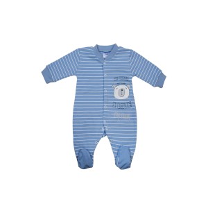 Βρεφικό Φορμάκι Βαμβακερό I Love My Mum Χειμερινό Pretty Baby