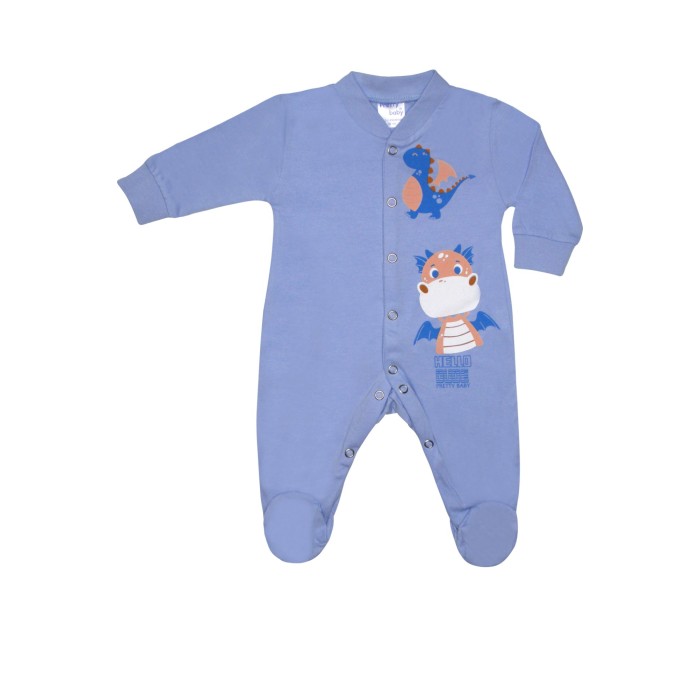 Βρεφικό Βαμβακερό Φορμάκι Baby Dragons Pretty Baby