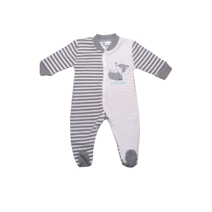 Βρεφικό Βαμβακερό Φορμάκι Χειμερινό Baby Fox Pretty Baby Βρεφικό Βαμβακερό Φορμάκι Χειμερινό Baby Fox Pretty Baby